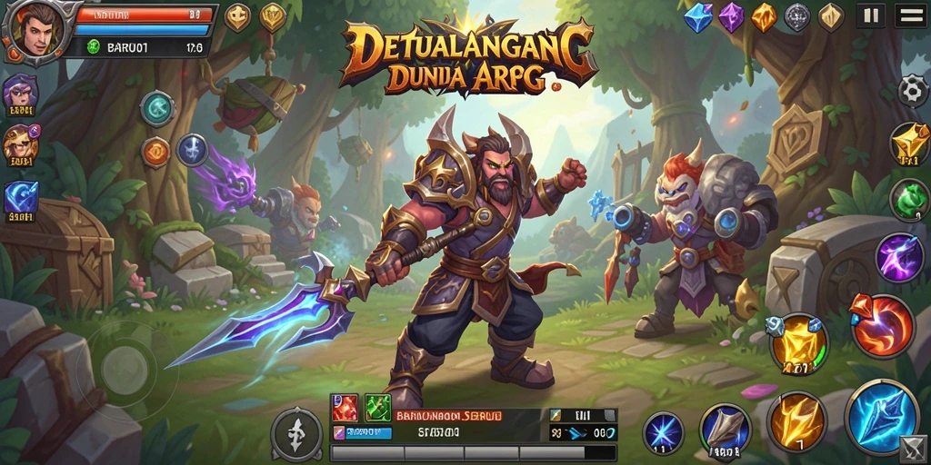 Tampilan menarik dari gameplay BARU01 yang menegangkan.