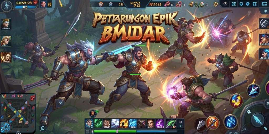 Tampilan pertarungan seru dalam SINAR123 yang penuh strategi.