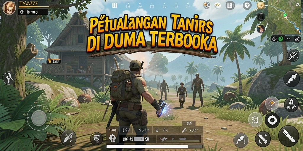 Tampilan gameplay menarik dari dunia terbuka TYA777.