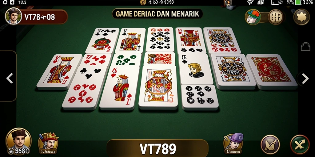 Screenshot gameplay VT789 menampilkan keberagaman cara bermain Domino.